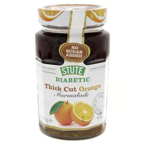 Stute Diabetic Thick Cut Orange Marmalade 430g