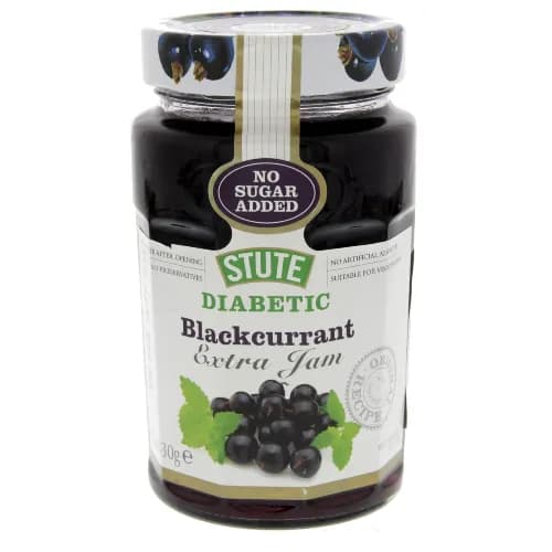 Stute Diabetic Blackcurrant Extra Jam 430g