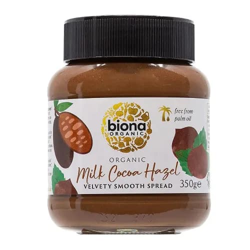 Biona Organic Milk Cocoa Hazel Spread 350g