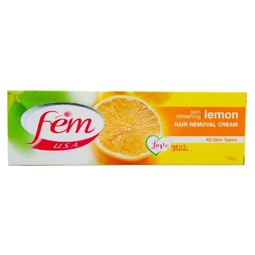 Fem Hair Removal Cream Lemon 120g