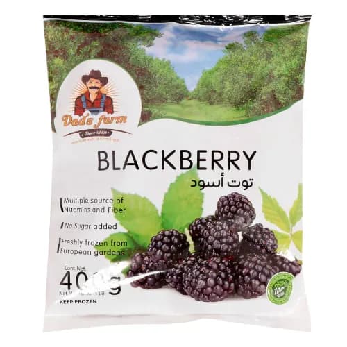 Dad Farms Frozen Blackberry 400g