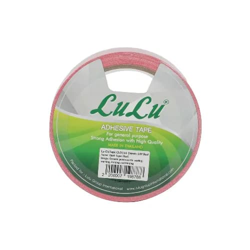 Lulu Red Colour Tape CL0114 24mmx10Y