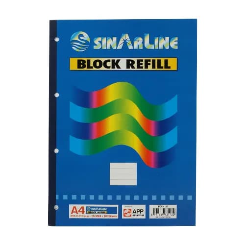 Sinar Line Refill Pad A4 100 Sheets