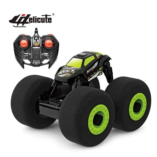 2.4G Rc Stunt Monster Truck With Sponge Wheels toy