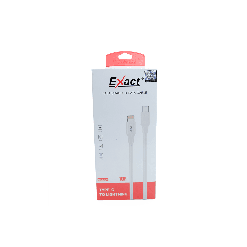 Exact Fast Charger Type-C To Ligntning Cable Ex3205