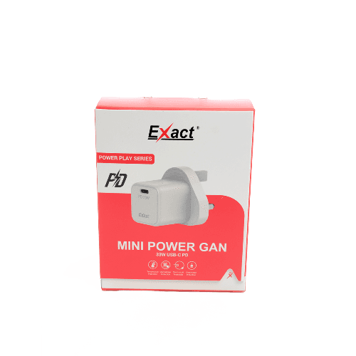 Exact Mini Power Gan 33W Usb-C Pd Ex1076