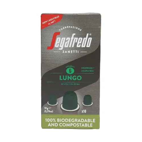 Segafredo Coffee Lungo 10 Capsules