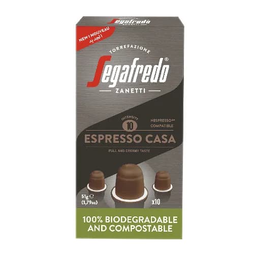 Segafredo Zanetti Espresso Casa Coffee 10 pcs 51 g