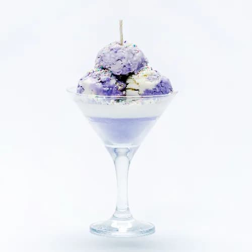 Ice Cream Candle (Color Varies)