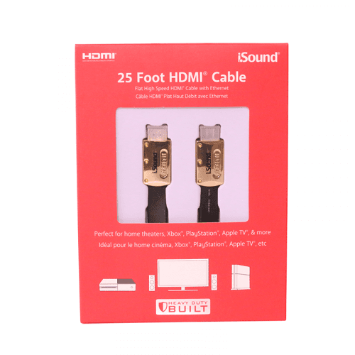 Flat HDMI Cable - 25 Foot ISOUND-6817