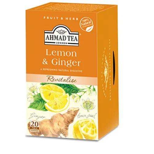 AHMAD TEA Lemon Ginger 20TB 30g