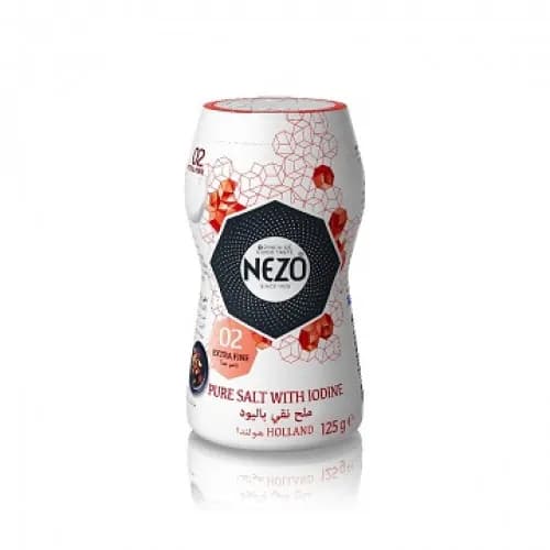 NEZO Table Salt Iodised Extra Fine 125g