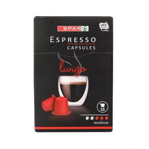 SPAR Espresso Capsules Lungo 50g