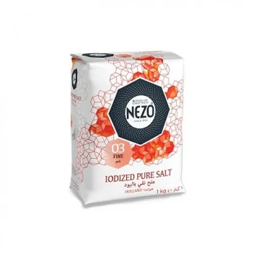 NEZO Iodized Pure Salt 1kg