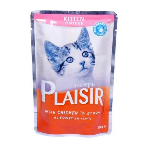 PLAISIR Cat Food Gravy Chicken Pouch100g