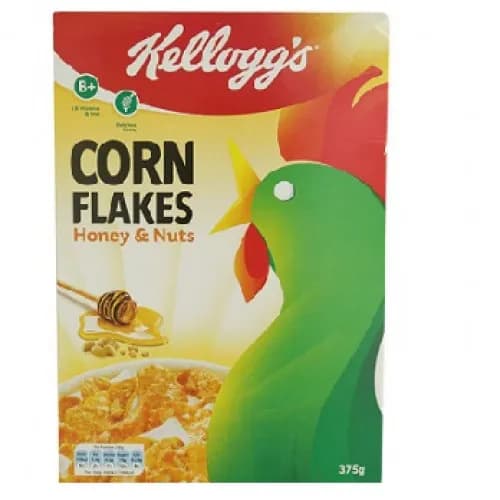 KELLOGGs Honey/Nuts Corn Flake 375g