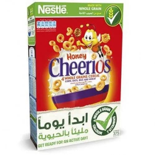 NESTLE Honey Cheerios Cereal 375g