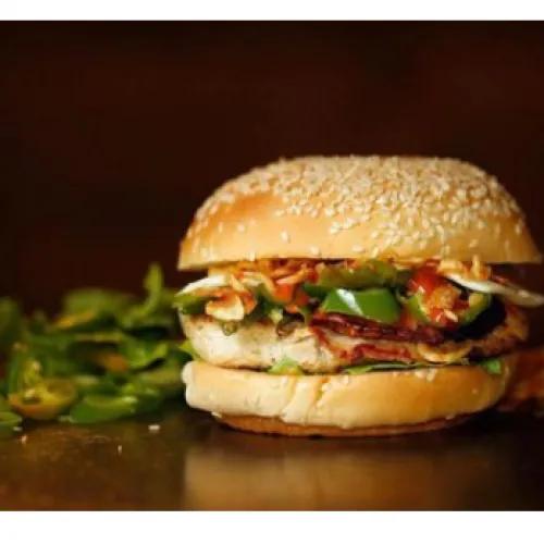 B Chili Chicken Burger