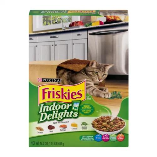 Friskies D/Cat Food Indoor Delght459G