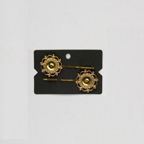 AC-ROUND GOLD CLIP 140