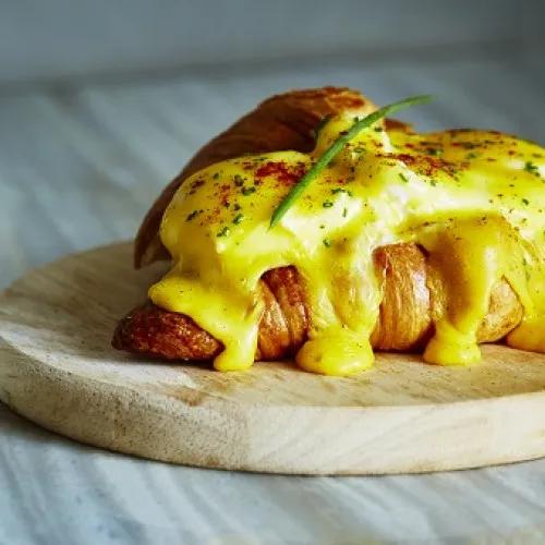 Poached Egg Croissant