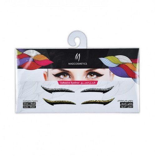 Madlashes Eyeliner Adhesive Sticker (Gold/Silver)