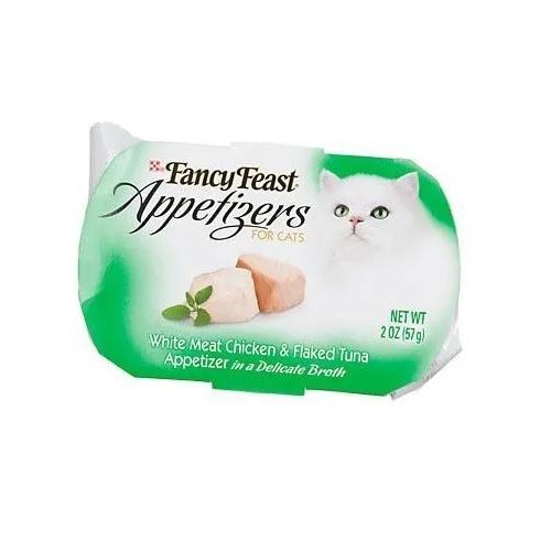 Purina Fancy Feast Appetizers Chicken & Tuna 56G