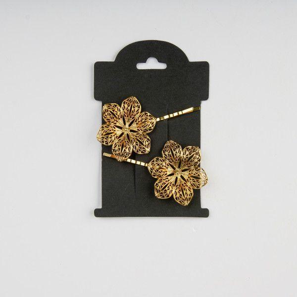 AC-Silver Flower Pin 418