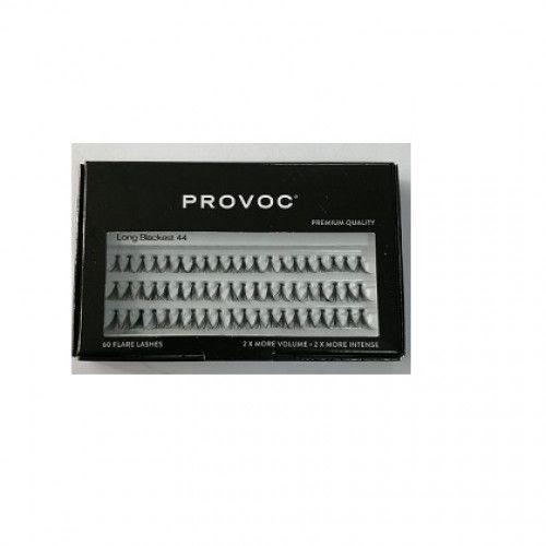 PROVOC Flare Lashes Long Blackest 44