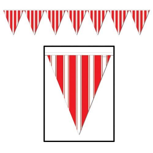 Striped Pennant Banner