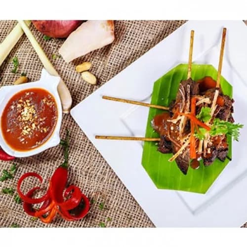 Beef Satay (4 Pieces)