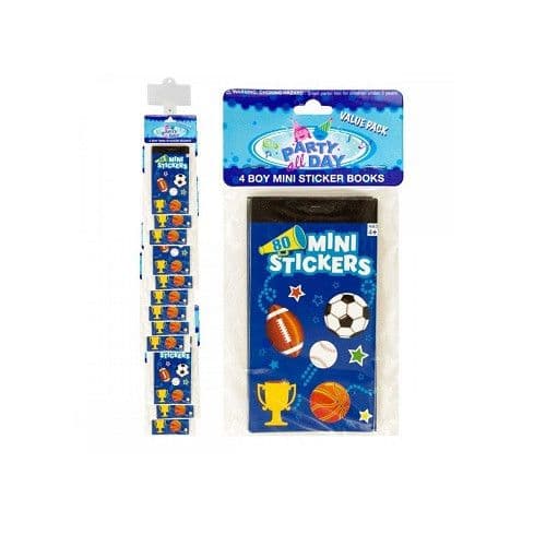 Boy Sports Mini Sticker Book