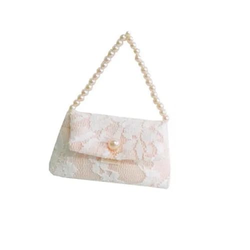 Lace Bag (Old Rose Color)