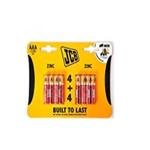 JCB AAA Zinc 8Pk