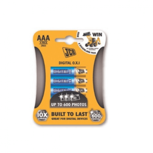 JCB Ultra Alkaline AAA 4PK