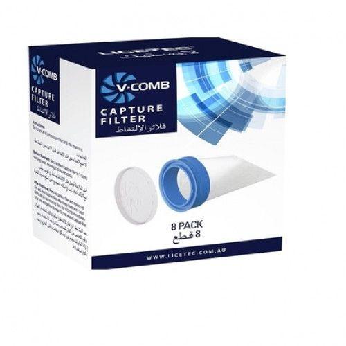 LiceTec V-Comb Capture Filters 8s