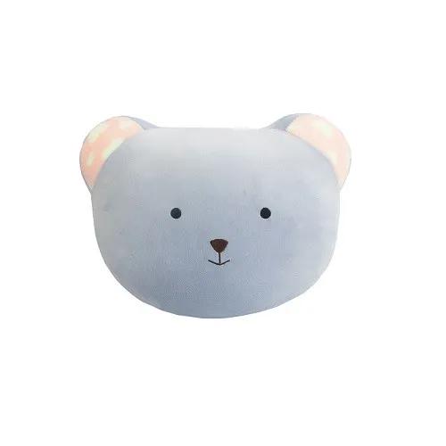 Logoe - Bear Cushion: blue