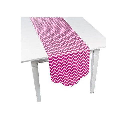 Hot Pink Chevron & Polka Dot