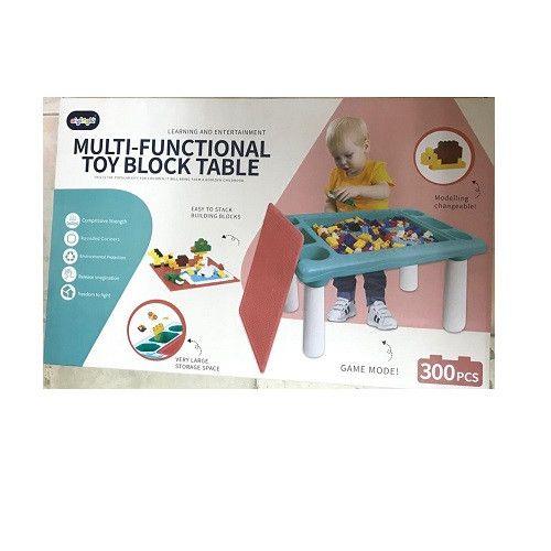 Multi- Functional Toy Block Table 300 Pcs 3+ Years