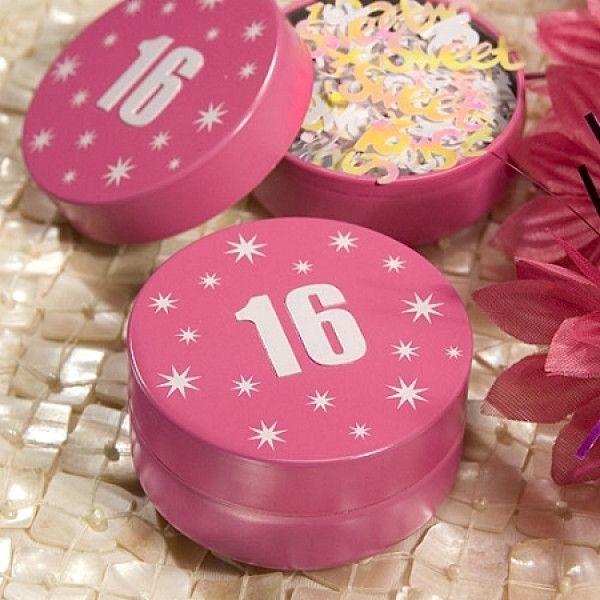 Sweet Sixteen Mint Tins 12Pcs