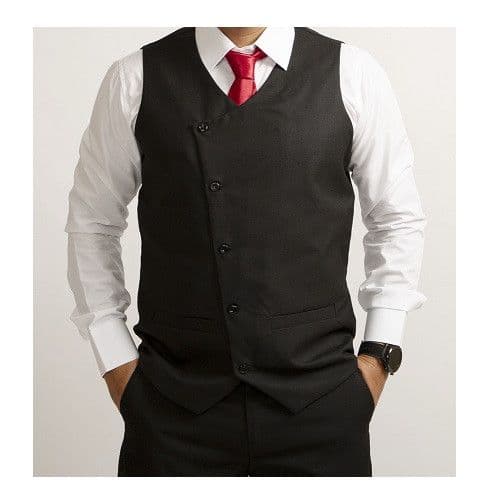 Casual Vest, Black Color,