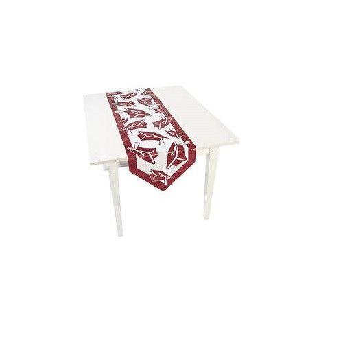 Burgundy Congrats Grad Table Runner