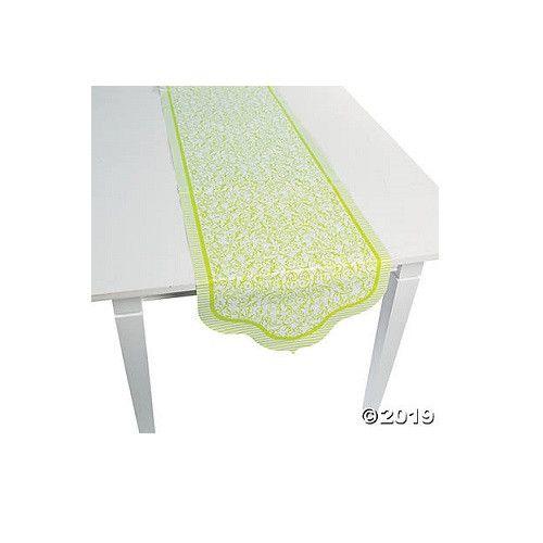 Lime Green Table Runner