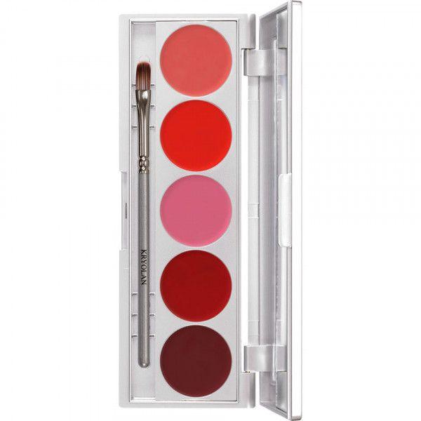 Kryolan Lip Rouge Set 5 Colors -Performance