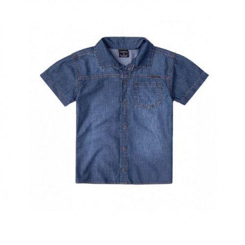 Denim Polo Shirt For Boys