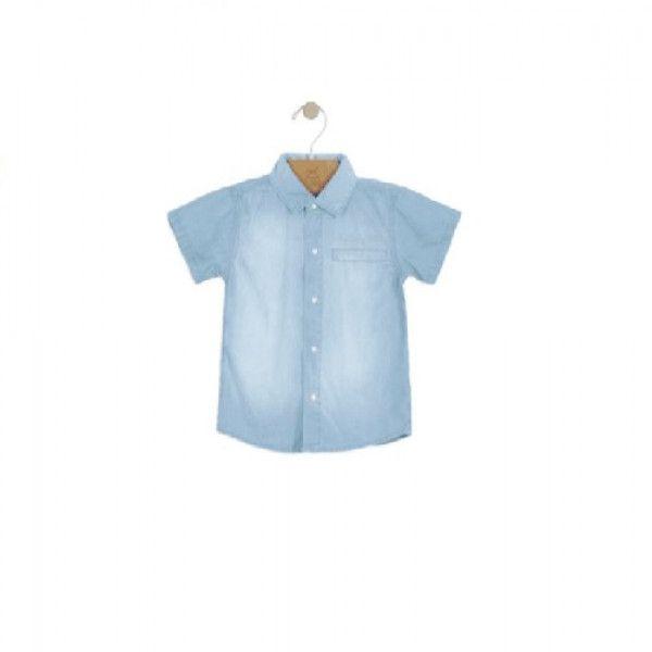 Denim Polo Shirt For Baby