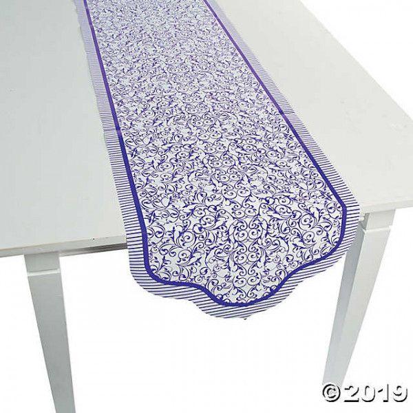 Purple Table Runner