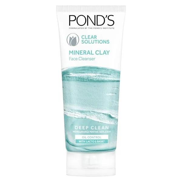 Ponds Facial Cleanser - Clear Solutions Clay 90Gm