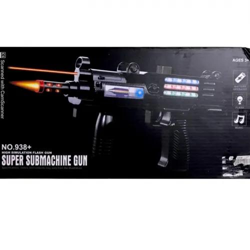 High Simulation Flash Gun Super Submachine Gun 3+ Ages