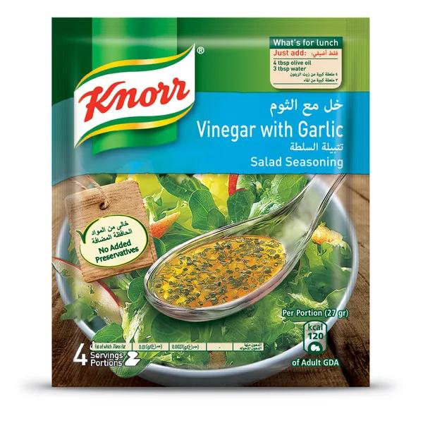 Knorr Salad Seasoning Vinegar & Garlic 10 Gx4 's